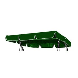 Replacement Canopy for Garden swing 2/3 seater different sizes and styles available (Green, 200 x 130 Flat)