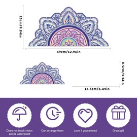 28 x 50 cm Bird Protection Sticker for Window Bird Anti-Collision Window Sticker Prism Window Sticker Large Bird Window Decals Soft Anti-Collision Sticker for Protection (Rainbow)