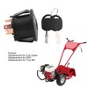 Ignition Switch 725174 Replacement for Mower with 2 Buttons -