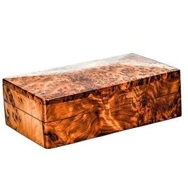 Bazaardi Hand Carved Wooden Multipurpose Keepsake Jewelry Decorative Art Box Storage Organizer ( Medium wood Box ,Antique )