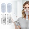 4 Pcs Hose Adapter Sets Compatible with AirMini Device, Breathing
