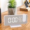 FM Radio LED Digital Smart Alarm Clock LED Digital Projection