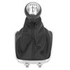 Gear Shift Knob Boot Set 5 Speed PVC Leather Durable