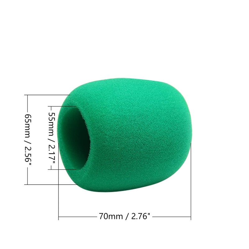 Fielect Microphone Cover Foam Mic Cover Handheld Microphone Windscreen Shield