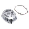 HTTMT- Chrome Clear Left Engine Stator Crankcase Cover Guard Compatible