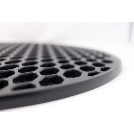 Aura outdoor products Cast Iron Grill Grate for 22 Inch Weber Kettle Grill - ...