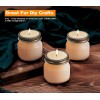 Rainforce Small Glass Mason Jars 8 oz 30 Pack With