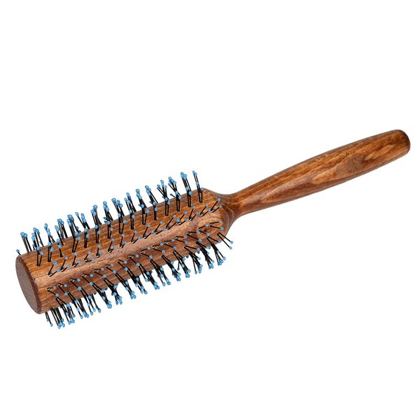 The Bluebeards Revenge, Quiff Roller XL, Professional Wooden Round Brush For Men's Hair Styling