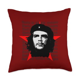 Rebel Cuban Shirt Guerrilla Revolution Che Guevara Throw Pillow