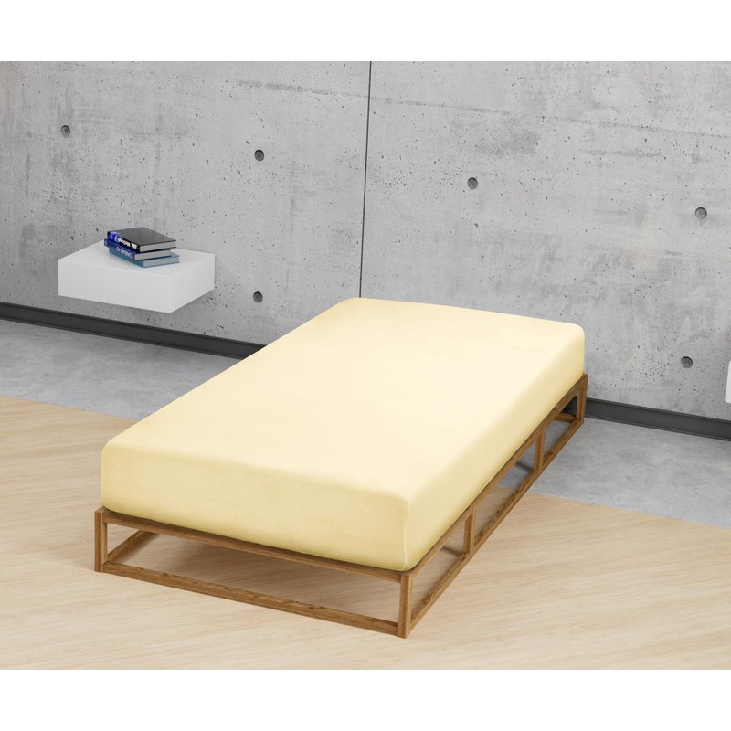 Biberna Fine jersey fitted sheet (Max. mattress height 22 cm)