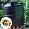 M METERXITY Bulkhead Fitting - Water Tank Connector, Brass Threaded
