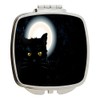 Island Gifting - Black Cat on Full Moon - Square