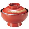 Bowl: 3-230-2 Vermilion Kasuri 4 inch Open Sensai Bowl Diameter