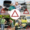FORYNXHWIN Car Warning Triangle, Reflective Warning Triangle, Foldable Car Warning