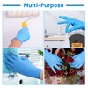 EDI Disposable Vinyl Gloves (Blue) - Powder-Free, Latex-Free (200, X-Large)