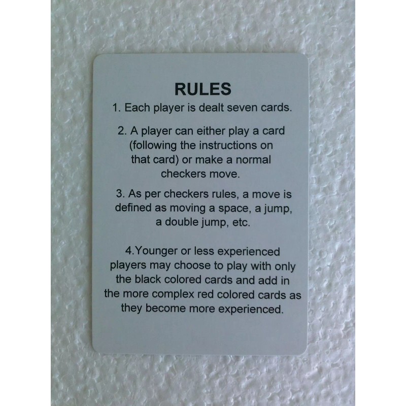 Unbranded The Check Deck Make Checkers Extraordinary!