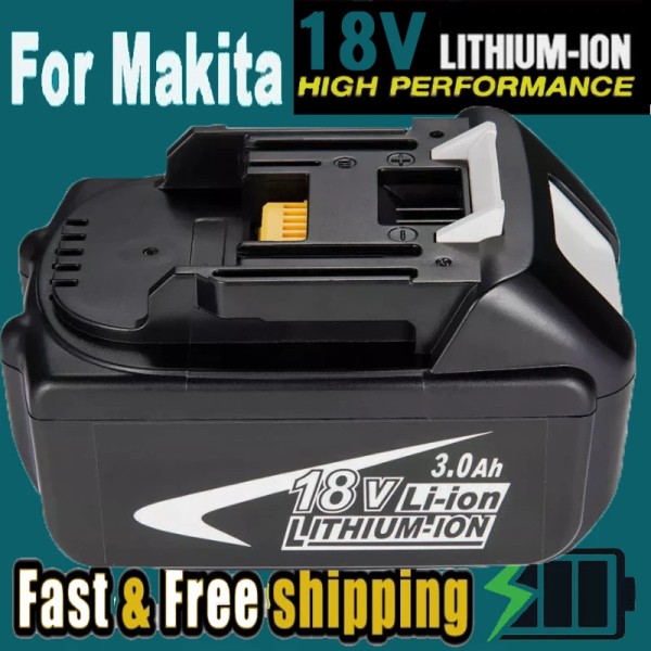 Unbranded 18V 3.0Ah LXT Li-Ion Battery For Makita BL1850 BL1860