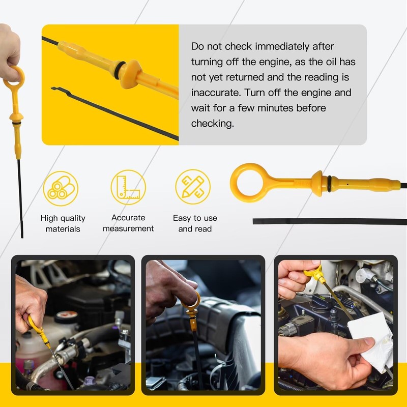 Qblahip Oil Dipstick 04272815 Fits for Deutz 1011/2011 4 Cylinder