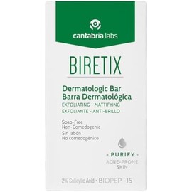 Biretix Barra Dermatológica Exfoliante Anti Brillo, 80 Gr