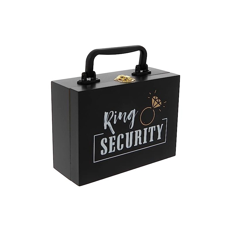 Hobby Lobby Ring Security Wood Briefcase Box