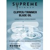 Supreme Trimmer Red Logo Barber Cape & STO710 Clipper Blade