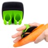 Finger Grip Vegetable Peelers for Kitchen - Silicone Kitchen Mini