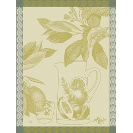 Le Jacquard Français Yuzu Eaux De Citrons Tea Towel 60 x 80 cm Cotton 29186