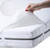 aqua-textil Protection Mattress Protector 160 x 200 cm Cotton Mattress