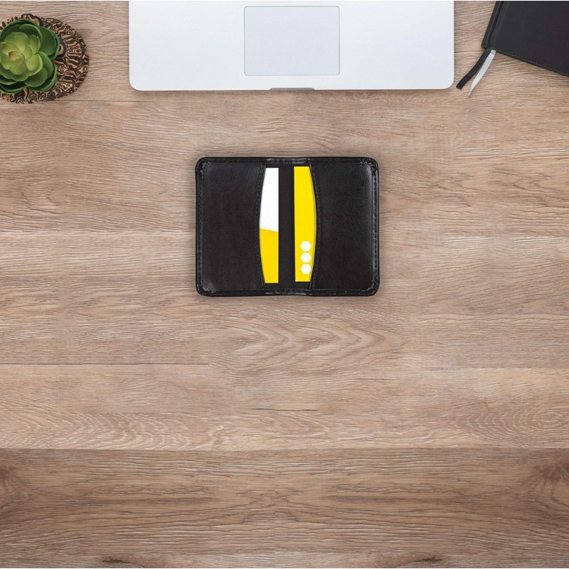 Samsill Samsill 81220 Regal Leather Business Card Holder, Case Holds