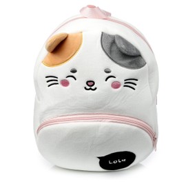 Puckator Adoramals Pets Lola the Cat Plush Rucksack Backpack - Children's Backpacks - Small Luggage Bag - Travel Backpack - Backpack For School - Toddler Kids Backpack - Cute Bags - Nursery Backpack