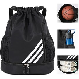 LÍMITE-MX Bolsas de Cuerdas para el Gimnasio,Mochila Deportiva con Cordón,Mochila de Cordón,Repelente al Agua Bolsa de Natación de Nylon Mochila Cuerda para el Gimnasio ​​libros Deporte Yoga