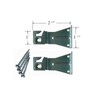 2 1/2" Universal Mount Extension Brackets for Roller Window Shades