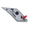 Akozon LED Side Marker Turn Signal Leaf Light Lens for