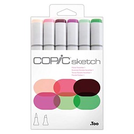 COPIC Sketch 6PCS Set - Floral Favorites 1