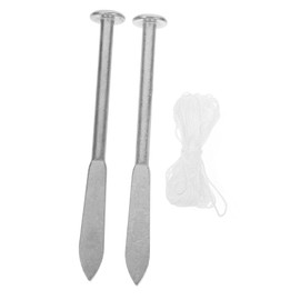 CHILDWEET Masonry Alignment Tools Precision Leveling Guide with Brickie's Layout Nails for Accurate Positioning Construction Projects Durable Material for Multi-Industry Use