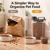 Airtight Pet Food Storage Container for Dogs & Cats –