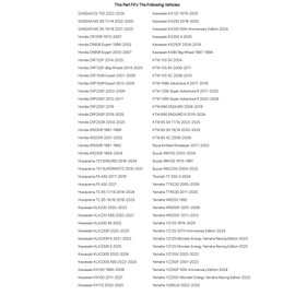 Tusk Motorcycle Rim Lock 1.85 - Fits: YAMAHA YZ250F 2001-2022