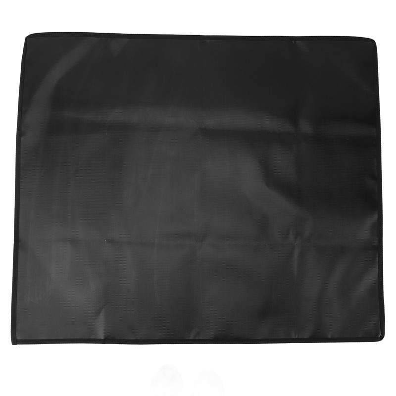 Under Grill Mat Double Sided Rectangular Silicone Fireproof Grill Pad