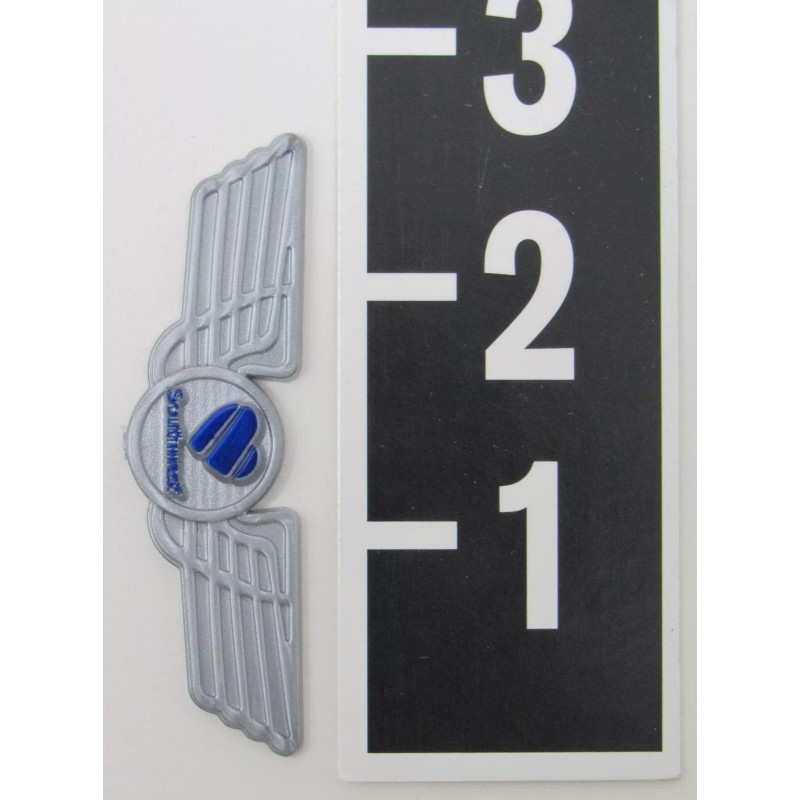 NEW 25-PACK Southwest Airlines Kids Junior Pilot Wings Plastic Stick-On