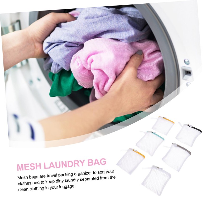 Pack of 6 Laundry Nets, Washing Machine Laundry Bags, Laundry