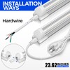 Barrina 6500K 1.5FT LED Shop Light, 3450LM, 25W, T8 Under