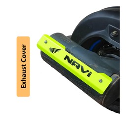 Movitec Accessories Motorcycle Sport Fairing Kit (3 pcs) for Honda Navi (Lime Green)