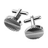 TUPARKA 6 Pairs of Classic Cufflinks for Men Stainless Steel