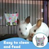 3 Pcs Rabbit Hay Feeder, Hay Feeder Rabbit, Guinea Pig