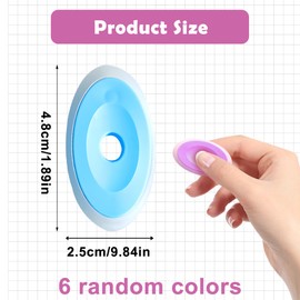 Erasable Gel Pen Special Rubber Color Oval Eraser 6pcs Set – Rubbers for Erasers, Rubber Pen Use, Cute Stationary and School Supplies, Suitable for Stationery Supplies and Office Desk Accessories