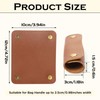 IUAQDP 2 Pieces Leather Luggage Bag Handle Wraps Handbag Handle