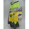 Work Gloves Garden Gloves Winter Latex Yellow and Black Size