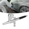 G1/8 Airbrush Kit Spray Gun with Spray Pot Nozzles Needle