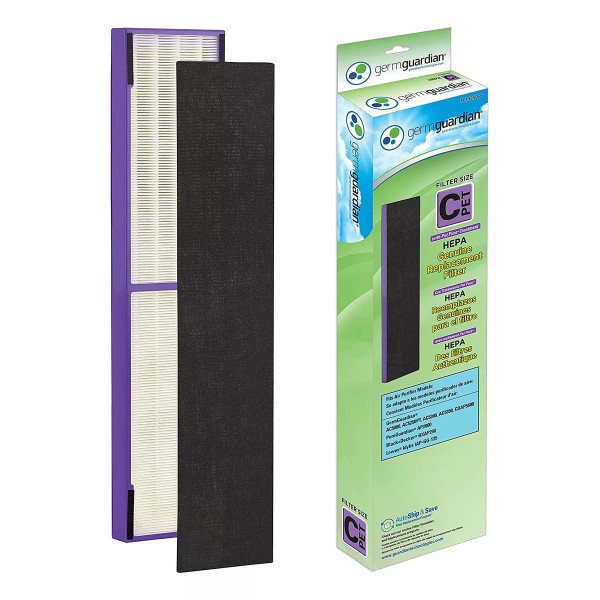 Germguardian Filtro De Reemplazo Del Purificador De Aire Genuino Hepa