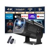 Projector 4K Projector Full HD 1080P Android Portable Projector, Mini